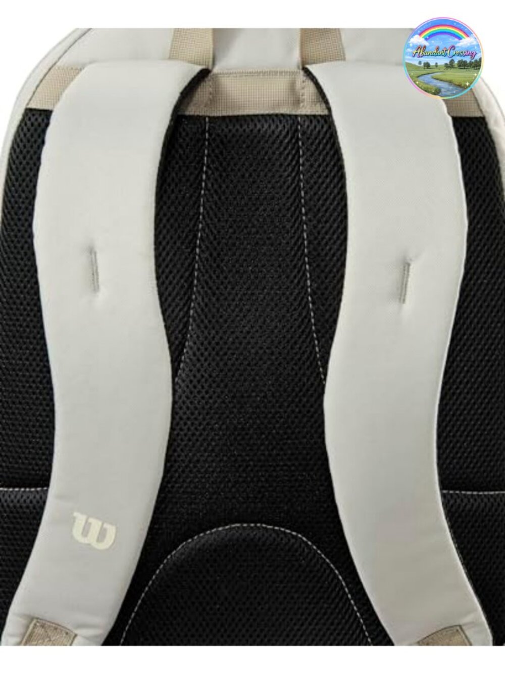 Tennis Racket Backpack Holds 2 Rackets Polyester Adjustable Straps - Picture 6 of 6